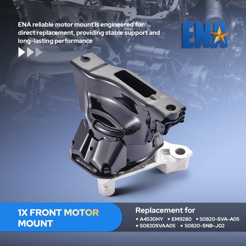 ENA Front Right Engine Motor Mount 2006 2007 2008 2009 2010 2011 Compatible with Honda Civic DX LX EL 1.8L L4 Replacement for A4530 EM9280 50820SVAA05 - Image 4